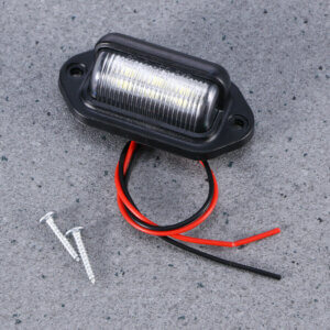 LED-Rekisterikilven valo 12-24V