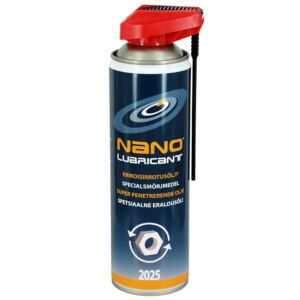 Nanolubricant 2025 erikoisirrotusöljy 650ml aerosoli