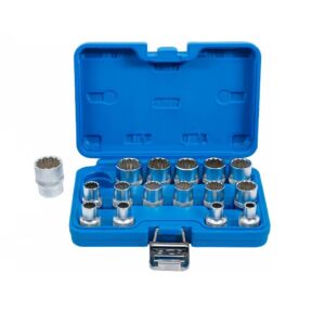 Hylsysarja 12-kulmainen 12,5 mm (1/2"), 8 - 24 mm, 16-os BGS-2226