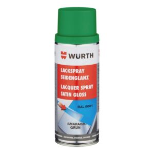 Vihreä puolikiiltävä spraymaali WURTH 400ml